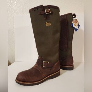 Chippewa Men's 17" Waterproof Pull On 25110 Snake Boot - NWT / NOS